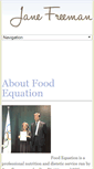 Mobile Screenshot of foodequation.com